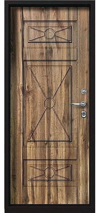Входная дверь Siberia-10 (МДФ Филенчатый) - внутренняя сторона