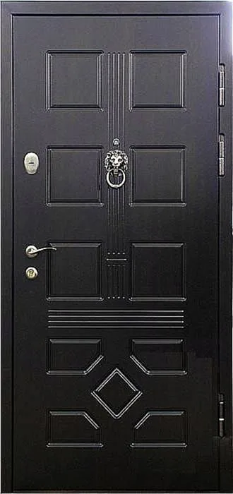 Входная дверь Siberia-9 (МДФ Филенчатый) - внешняя сторона